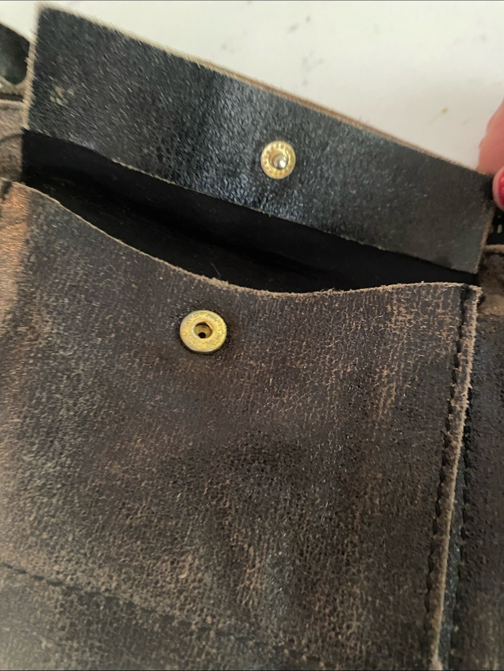 Urban Outfitters Faux Sueded Leather Waist  Fanny Pack - Picture 6 of 10